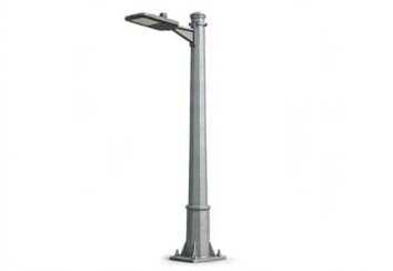 Hot-dip galvanized street light pole