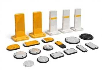 Road reflectors and delineators
